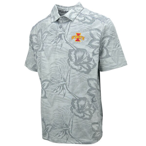 Tommy Bahama I-State Dark Gray Delray Polo